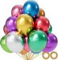 110pcs Metallic Multi Balloons, Metallic Color Latex Balloons 12 inch by KUULBELAballoons
