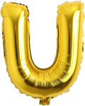16" Alphabet Letter and Number Balloons Set Package, Aluminum Hanging Foil Film by RUIANSI