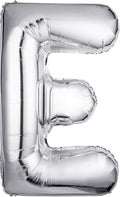 Single Aluminum Hanging Foil Film Silver Letter Balloons E 40 Inch | by FFNIU