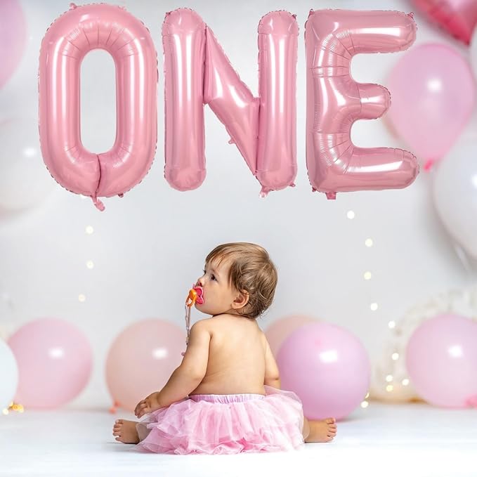 Pink Letter J Balloons, 40 Inch Balloons Letter J Mylar Helium Large Pink J - Image 3