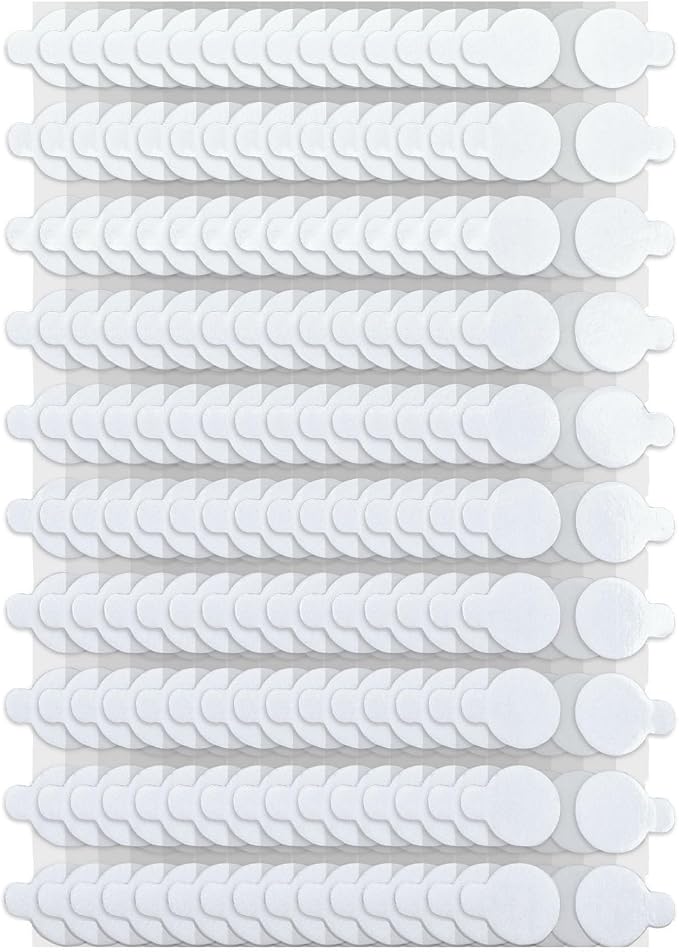 JIEHENG 300Pcs Double Sided Dot Stickers Removable, 0.4" Adhesive Putty Stickers by JIEHENG