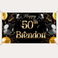 Personalized Happy Birthday Banner Customized by Custom