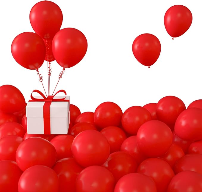 Red Balloons, Birthday Decoration, Wedding Party, Baby Shower Decorations by KALOR