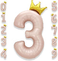 AULE 40 Inch Big Pink 3 Balloon Number by AULE