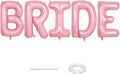 40 Inch Pastel Pink BRIDE Balloons Bachelorette by Lingqiang