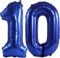 Number 10 Balloon Foil Mylar Balloons by YPSelected