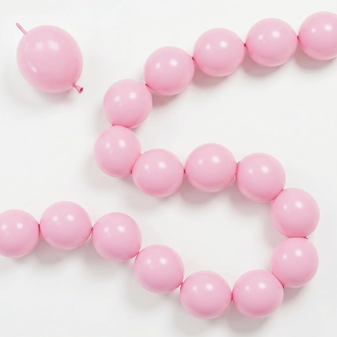 Pastel Pink Quick Link Balloons, Tails Balloon by Govpy