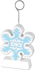Beistle 1-Pack Snowflake Photo/Balloon Holder by Beistle