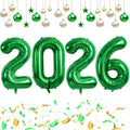 TONIFUL 2026 Graduation Balloons 42Inch Dark Green 2026 Number Balloons by TONIFUL