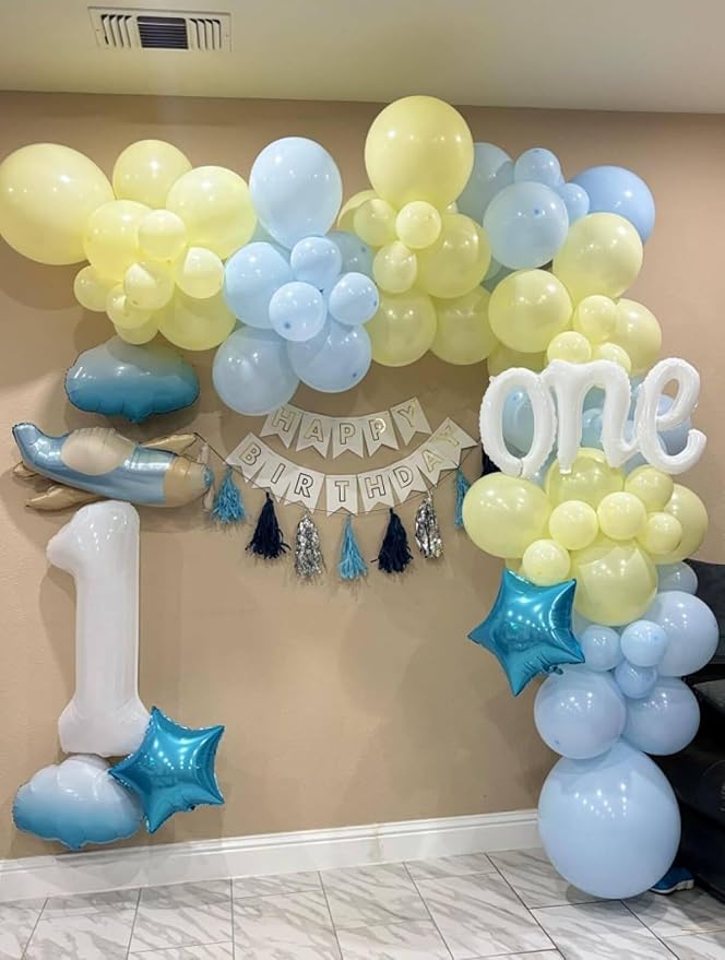 5 Balloon - White Birthday Number Balloons, 40 Inch Decorations Men Women | - Image 4