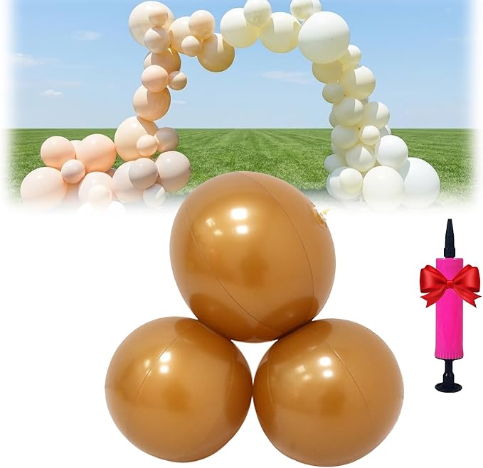Reusable Inflatable Balloon Garland Arch Kit, 18ft 3/7 PCS Linked Pvc Balloons by Unknown