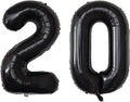Number Balloons Black Party Balloon by United-UnicornsParty