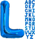 Blue Letter L Balloon, L Balloons Letter by BBPOOL