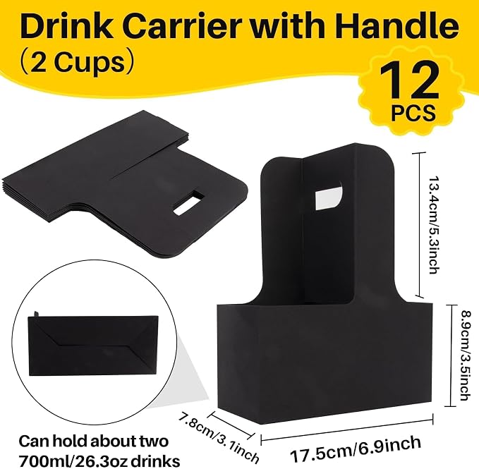 MAQIHAN 2 Cup Drink Carrier - Image 2
