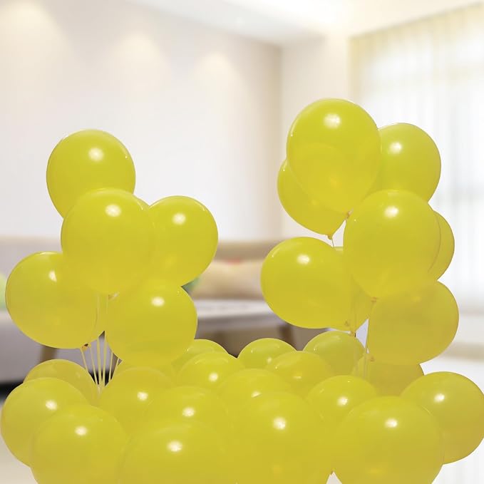 300 pack Yellow Balloons 12 Inch Yellow Latex Balloon Bulk - Image 6