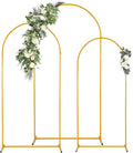 Vincidern 3pcs Metal Wedding Arch Backdrop Stand, Party Arch Stand, Balloon by Vincidern