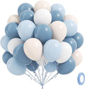 60pcs Dusty Blue Balloons 12inch by Leraqertra