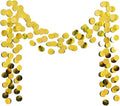 6 Pcs Glitter Gold Paper Circle Dots Garland by TTSAM