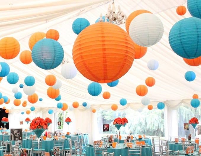 ZOOYOO 10Pcs Paper Lanterns, Graduation, Theme Party Garden Home Decor - Image 3