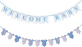 Pre-Strung Baby Boy Baby Shower Banner Sign by Unknown