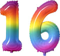 Number 16 Balloons for 16th Birthday Party Decorations, 0-100 Large No.16 by Joycard