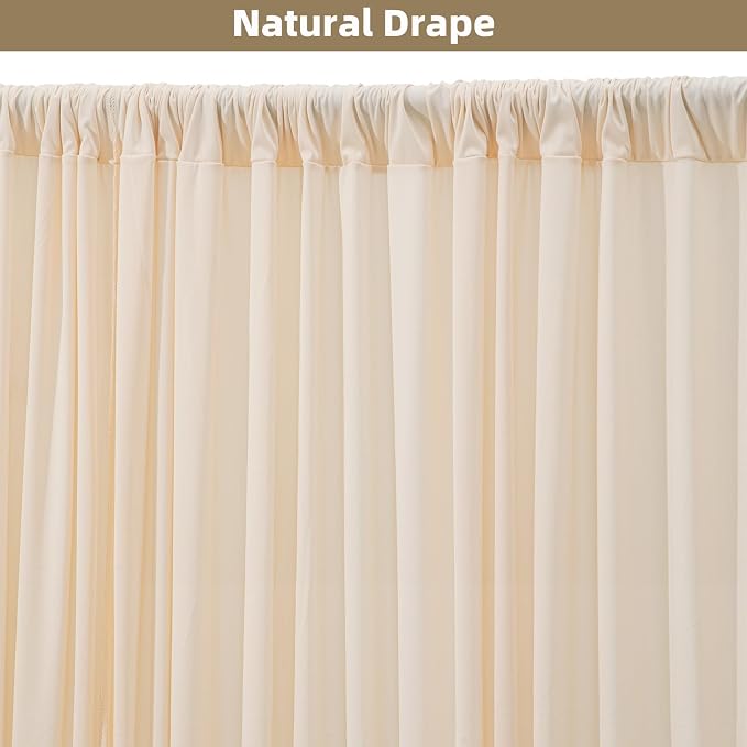10x10ft Wrinkle Free Backdrop Curtain - Image 7