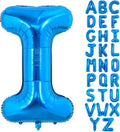 TONIFUL 40 Inch Large Blue Letter I Foil Balloons Alphabet Balloons | Giant by TONIFUL