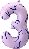 40 Inches Number 3 Balloon by Unknown