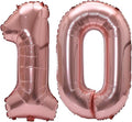 Number 10 Balloon Foil Mylar Balloons by YPSelected