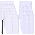 268PCS Sticky Tack for Wall Hanging, Double Sided Dots in Different Size by BUSOHA