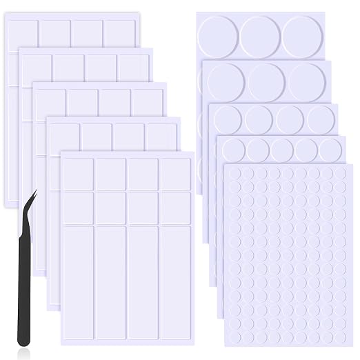 268PCS Sticky Tack for Wall Hanging, Double Sided Dots in Different Size by BUSOHA
