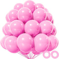 Pink Balloon 110pcs, 12 Inch Thickened Latex Party Balloons Helium Bright Color by Kawkalsh