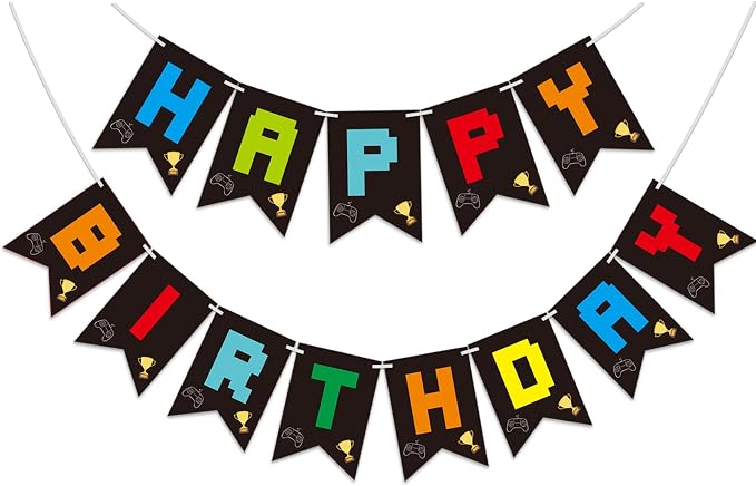 Video Game Birthday Decorations by Unknown