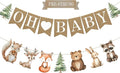 36pcs Banner for Woodland Baby Shower Cow Decorations by Unknown