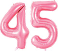 Number 45 Balloons for 45th Birthday Party Decorations, 0-100 Large No.45 by Joycard