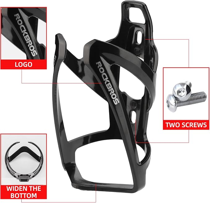 ROCKBROS Bike Water Bottle Holder Ultralight Bottle Cages - Image 5