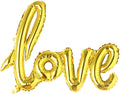 Giant multicolor Love Letter Foil Balloons Champagne Love Balloon, Wedding by REIANS