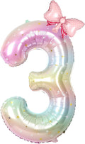 Happy birthday Big Number Balloons Foil Birthday Balloon Number Balloons Happy by MPRVAKYF
