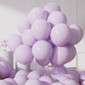 AULE 50Pcs Latex 12 Inch Macaron Purple Balloons Lavender | Helium Party Happy by AULE