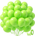 Lime Green Balloons 12 inch, Birthday Party Decorations by Awenztech