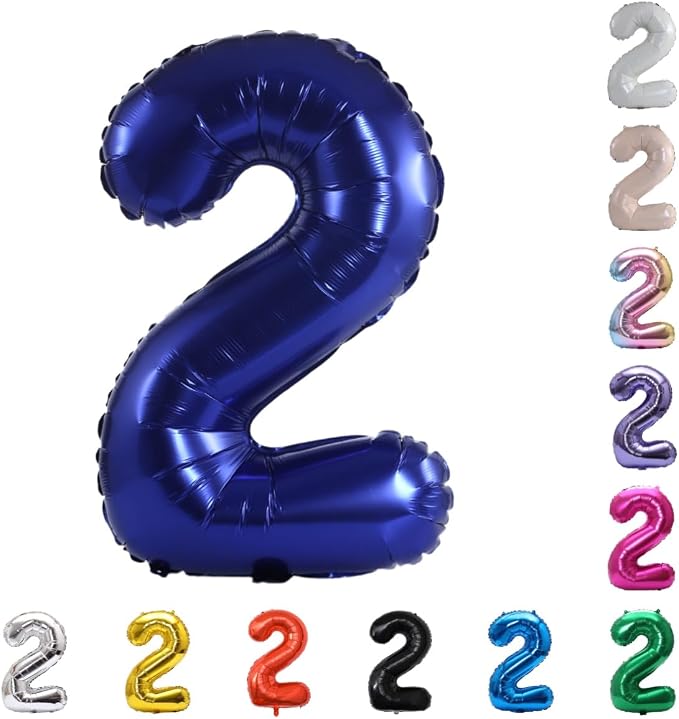 YPSelected 32 Inch Large Foil Helium Number Balloon Birthday Wedding Party 0-9 by YPSelected