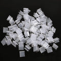 100Pcs Transparent Plastic Balloon V-shaped Clips, Wedding Party Halloween by Unknown