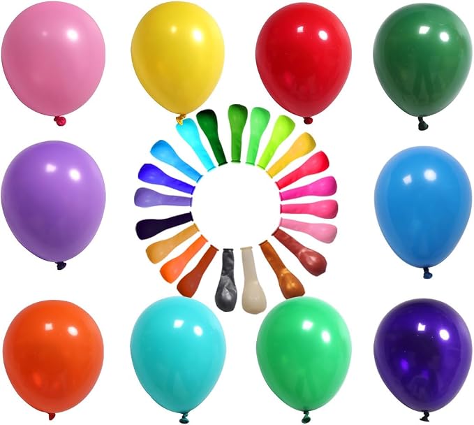 QRabbit 400 Pack 5" SMALL Party Balloons - Image 2