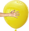 Yellow Big Balloons 32pcs, 18 Inch Large Latex Giant Heavy Duty Balloons by Kawkalsh