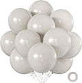 18 Inch Pale White Balloons, Baby Shower, Birthday Party and Event Decoration by KALOR