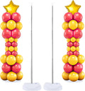 Balloon Column Stand Set of 2, 6.6ft Balloon Arch Stand Adjustable Balloon by Lechay