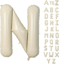 Biapian 40 Inch Giant Cream N Foil Balloon by BIAPIAN