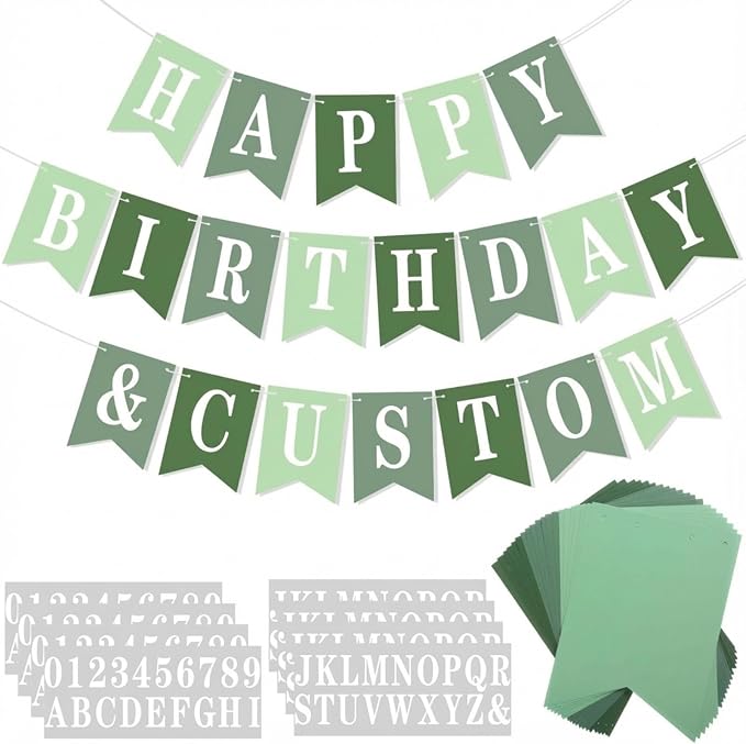 Mooliwe 171 Pcs DIY Custom Banner Kit Make Your Own Customizable Sign by Mooliwe