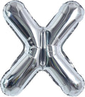TONIFUL 40 Inch Large Silver Letter X Foil Balloons Alphabet Balloons | Giant by TONIFUL