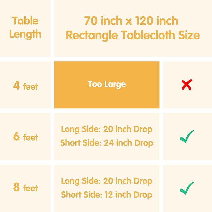 BRILLMAX 6 Pack Navy Blue Tablecloths 70 x 120 Inch for 6ft or 8ft Rectangle Tables - Rectangular Bulk Linen Polyester Fabric Washable Cloth Cover for Wedding Reception Banquet Birthday Party